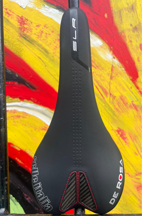 Selle Italia SLR De Rosa Road Bike Saddle Carbon Rails 280 x 135mm 135g