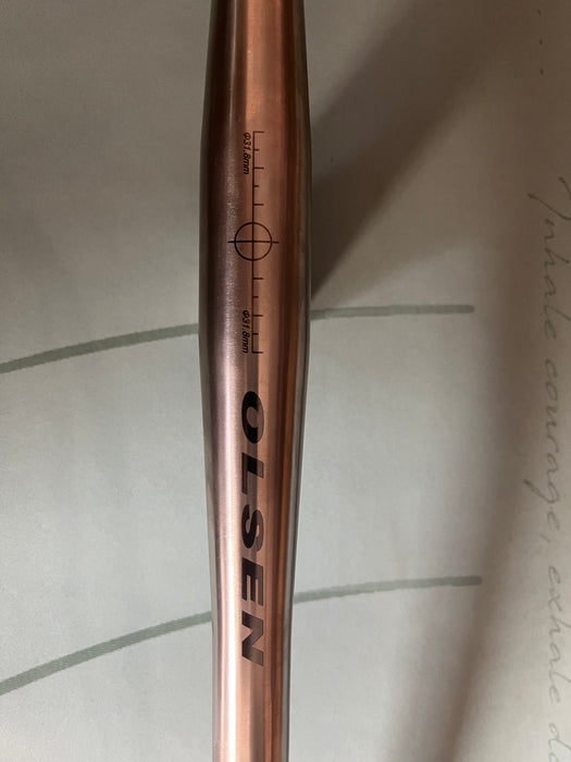 NPI 20 Fugazzi Titanium 10 degree Flat Sweep Handlebar 31.8 x 700mm wide