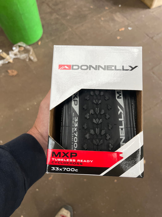 Donnelly MXP 700 x 33 Cyclocross Tyre – TL All Black Folding