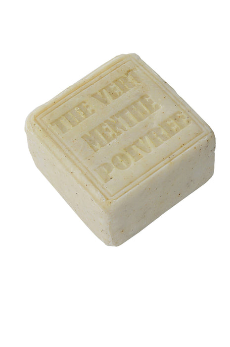 Savonitto Green Tea & Peppermint Cube Soap With Argan Oil 260g made in Provence