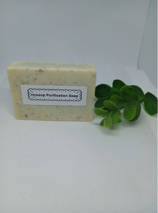 Hyssop “Purge me” Purification Soap made in UK by Nancy Naturals