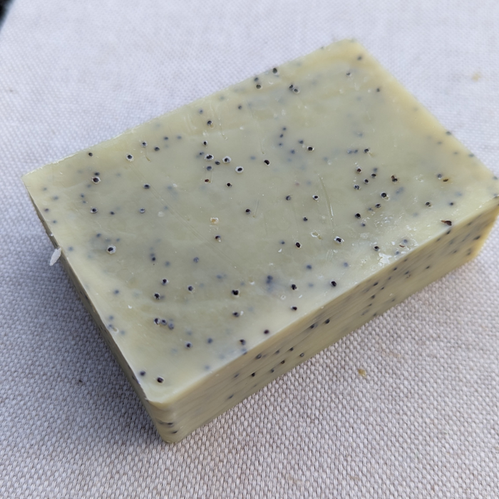 Wild Roots Poppy Exfoliator Soap Hand Made Soap