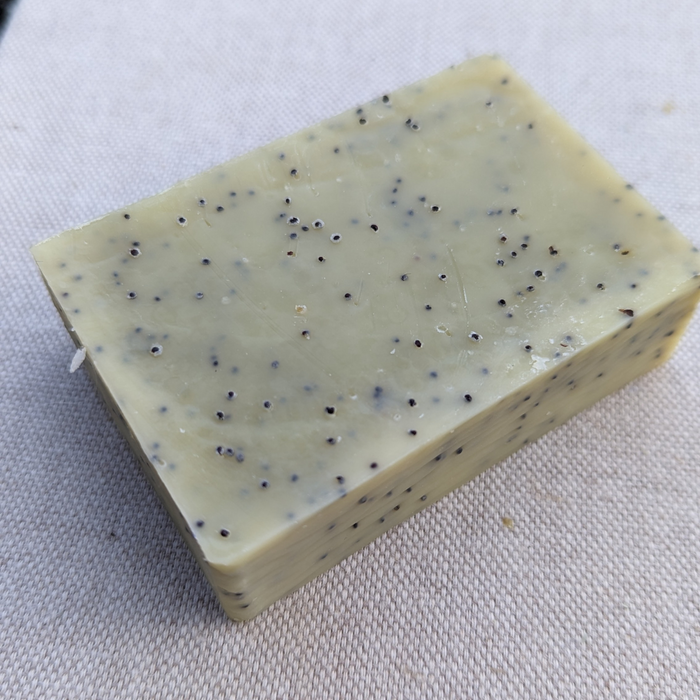 Poppy Exfoliator Soap Hand Made Soap