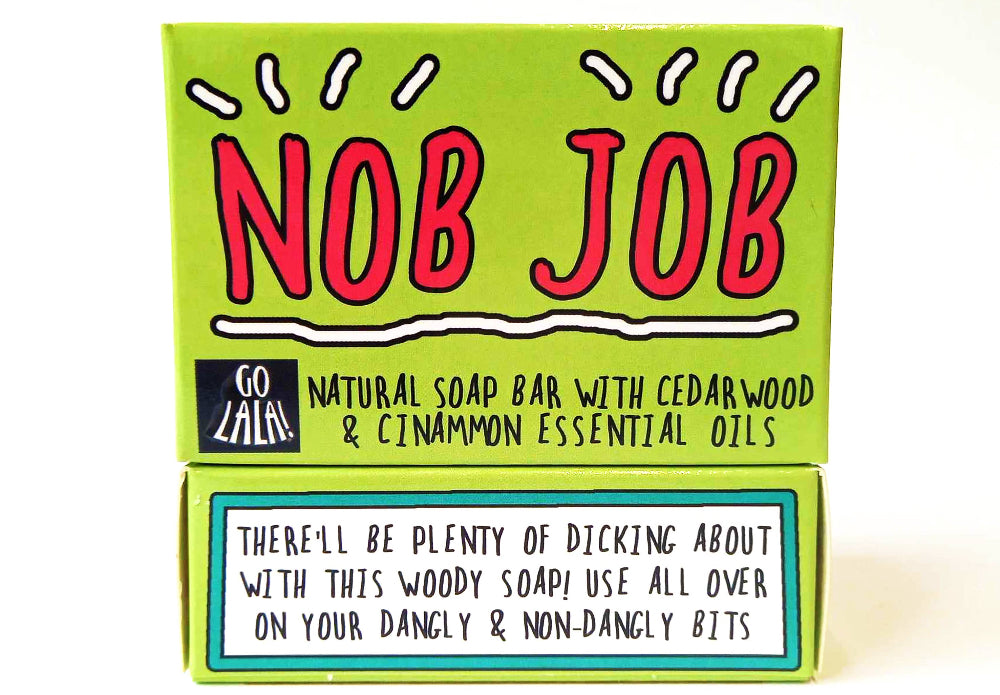 Nob Job Cedarwood & Cinnamon Vegan Soap