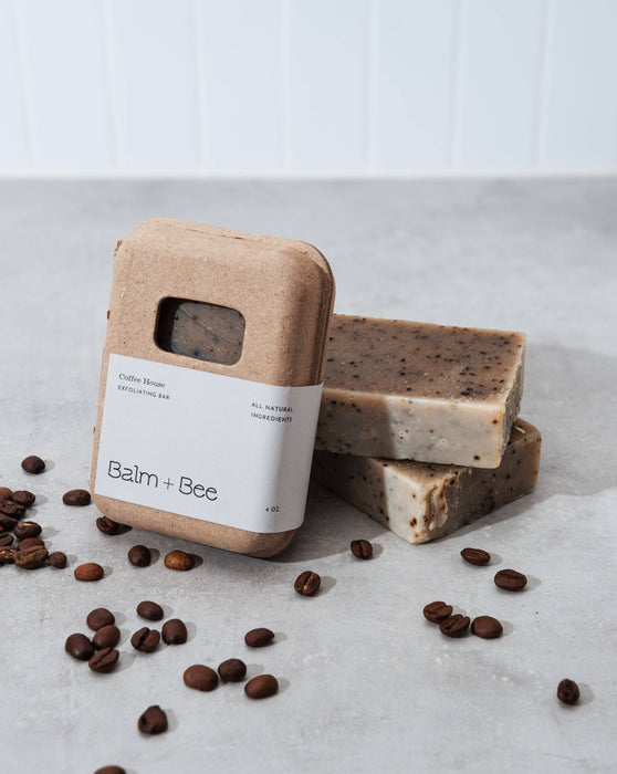 Balm and Bee Coffee House Coffee Ground Exfoliating Soap 4oz