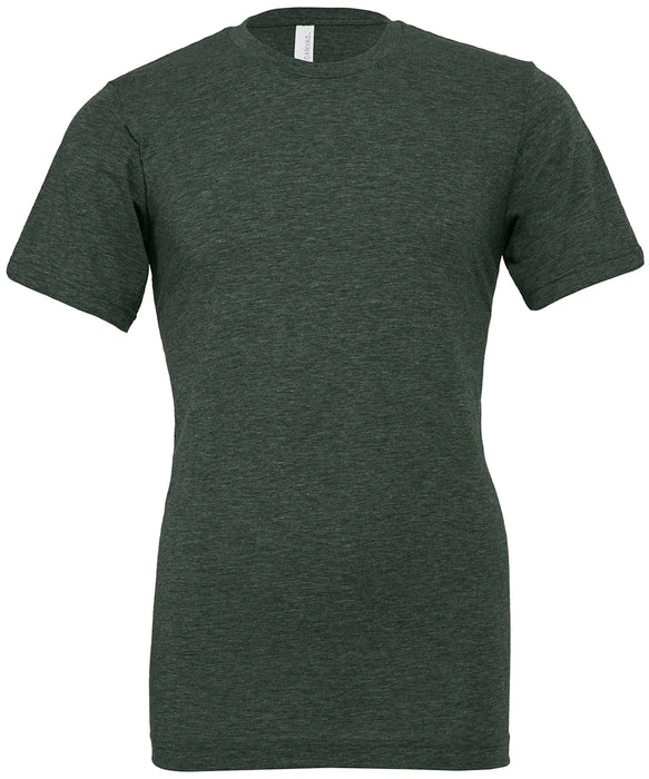 Unisex Heather CVC Short Sleeve T-Shirt - Heather Forest