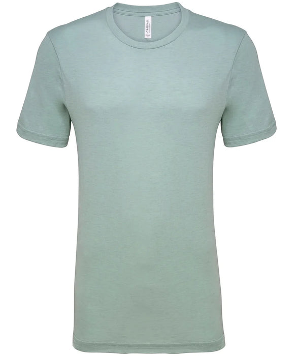 Unisex Heather CVC Short Sleeve T-Shirt - Heather Dusty Blue