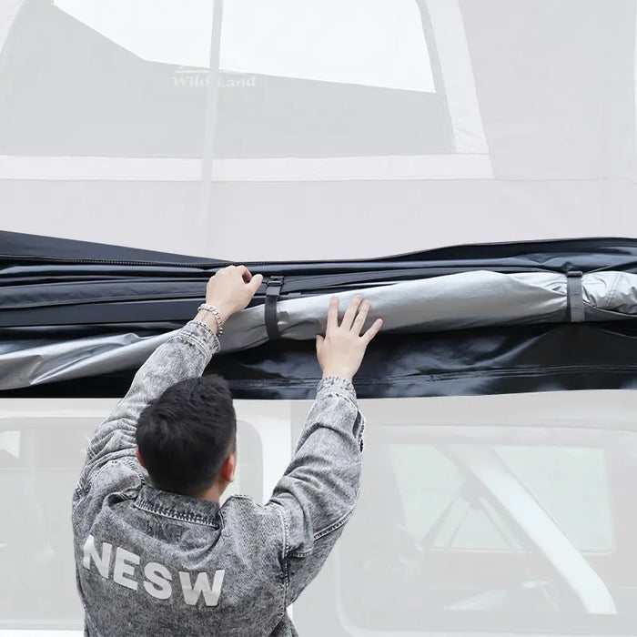 Wild land  270 Degree Free standing Quick Pitch Car Awning Overland