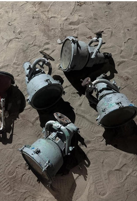 Brass and Stainless Steel Spot Light