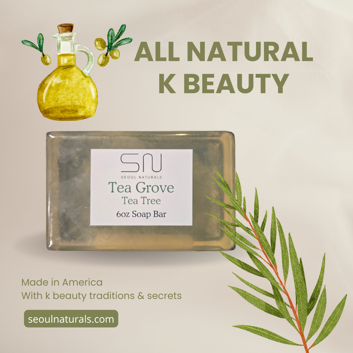 Seoul Naturals Tea Grove Tea Tree Soap 6oz