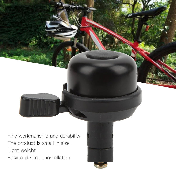 Ohgi Bicycle Bell OH-1000A Midget Bell Silver / Black