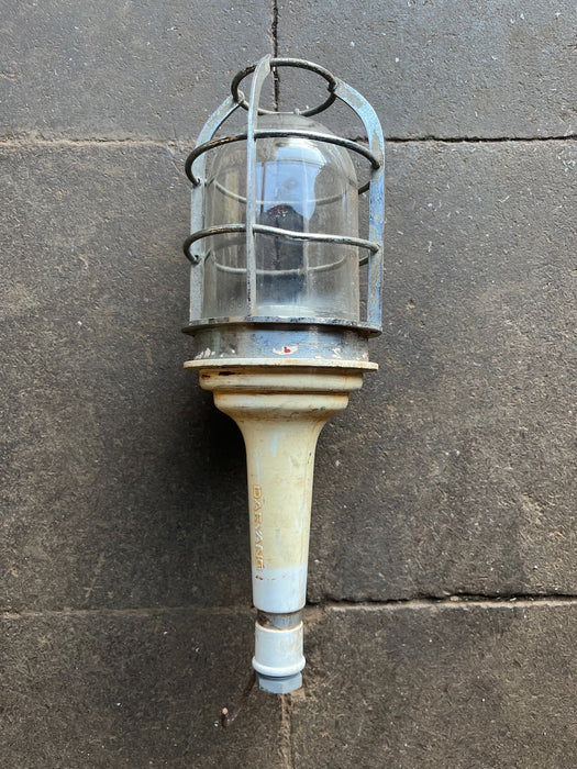 Salvaged Daeyang Aluminium Hand Lamp – Vintage Ship's Inspection Light