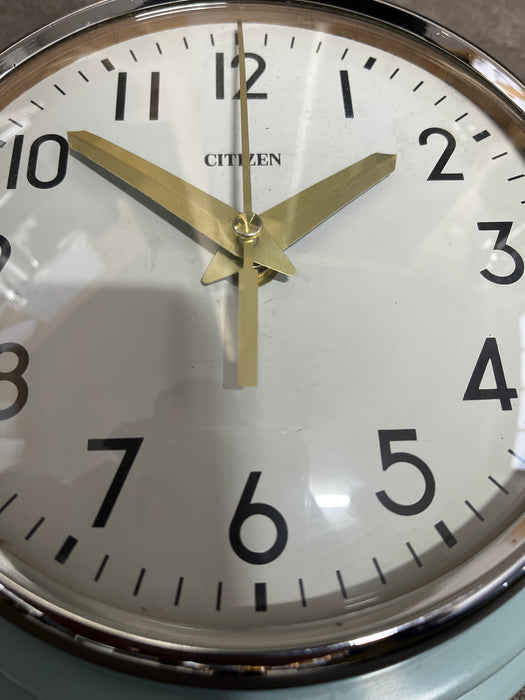 Citizen Maritime Vintage Wall Clock Original Green Marine Salvage