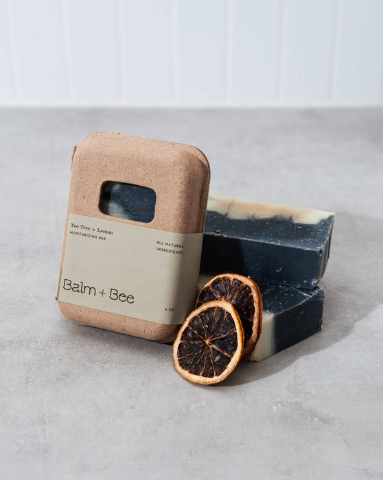 Balm and Bee Tea Tree + Lemon Soap 4oz