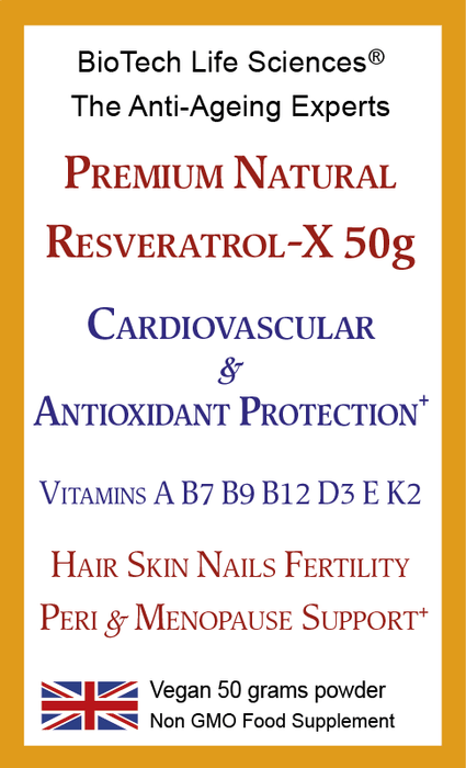 NMN NAD+ Resveratrol Vitamins - Anti-Aging powder/drink mix