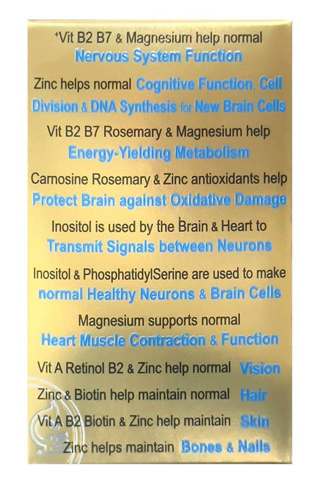 IQ2 NMN - Brain & Heart Health - Grow New Brain Cells