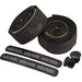 Black Selle Italia Smootape Corsa EVA and cork road bike handlebar tape with bar end plugs