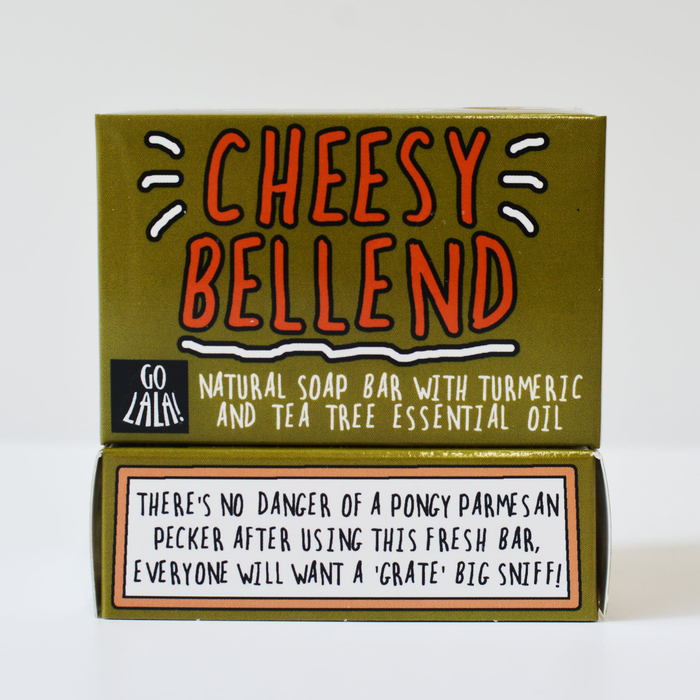 Cheesy Bellend - Turmeric and Tea tree vegan soap