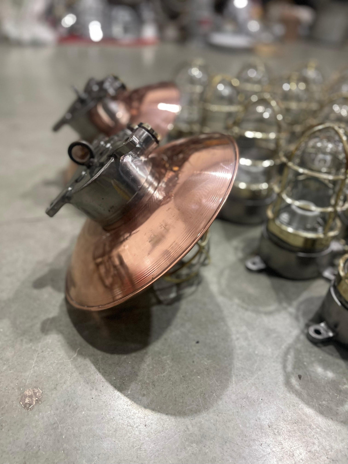 IRON AND BRASS PASSAGE LIGHT Model 2 — bananaindustries