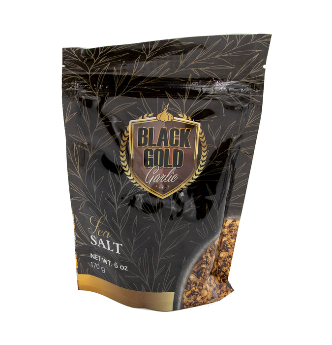 Black Gold 6oz Black Garlic Sea Salt Pack