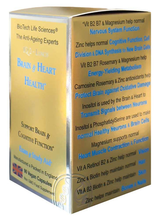 IQ2 NMN - Brain & Heart Health - Grow New Brain Cells
