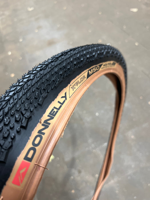Donnelly X'Plor MSO 700 x 40 Adventure Gravel Tyre – TL Tan Folding