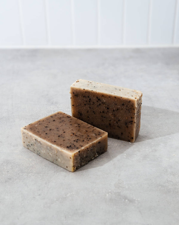 Final Clearance got to go 
Balm and Bee Coffee House Coffee Ground Exfoliating Soap 4oz
