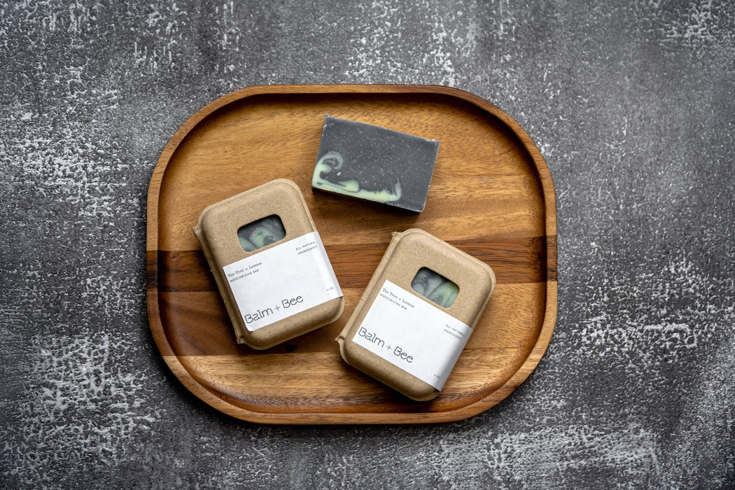 Balm and Bee Tea Tree + Lemon Soap 4oz