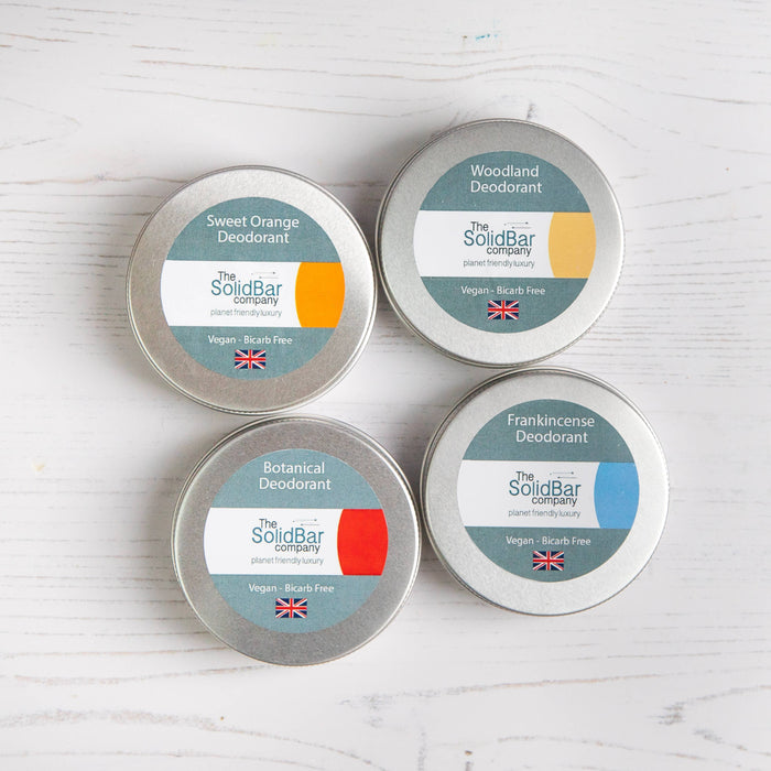 Deodorant Pro-Biotic Magnesium in Four scents [Bicarb-Free]