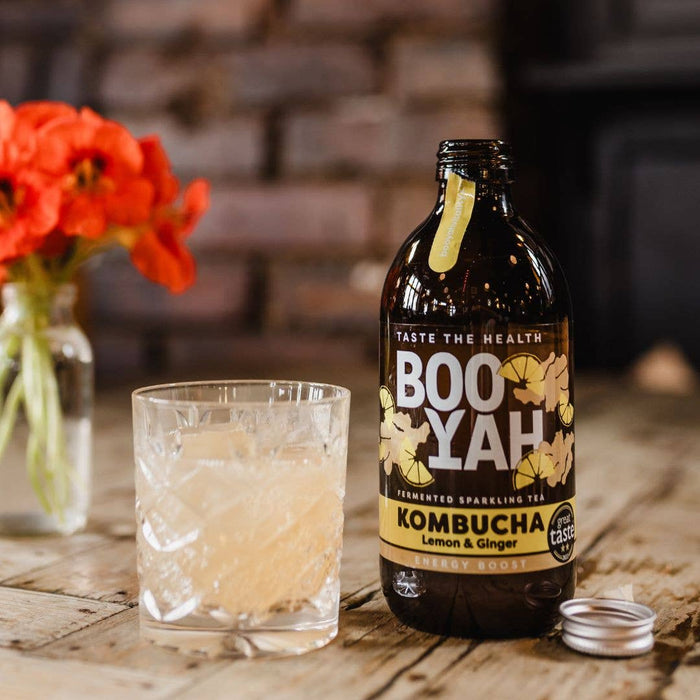 Lemon & Ginger Kombucha (12 x 330ml)