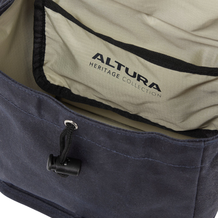 Altura Heritage Cycling Bar Bag  - Navy / Olive