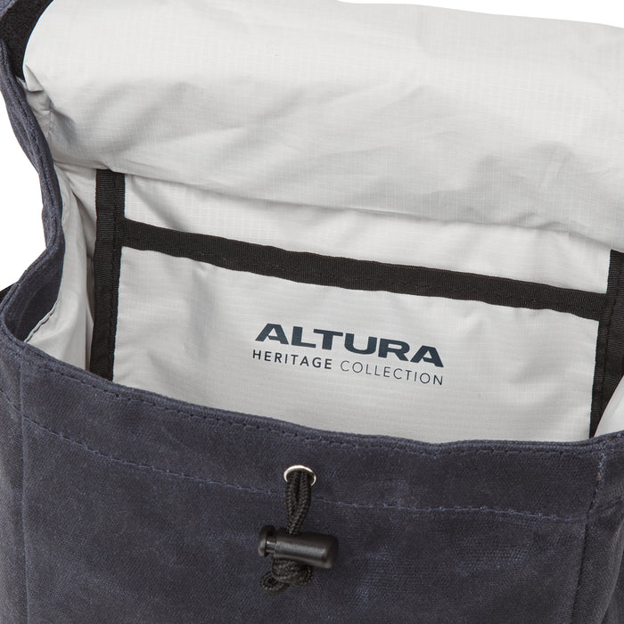 Altura Heritage Cycling Bar Bag  - Navy / Olive