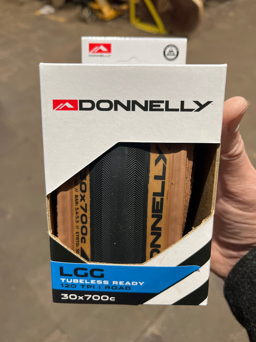 Donnelly Strada LGG 700 x 30 Road Tyre – 120TPI TL Tan