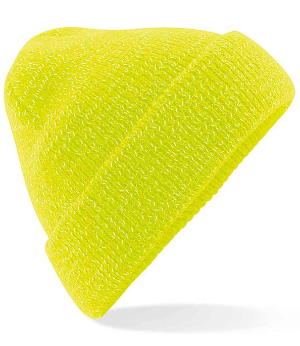 Robs Running Reflective Beanie - Fluorescent Yellow