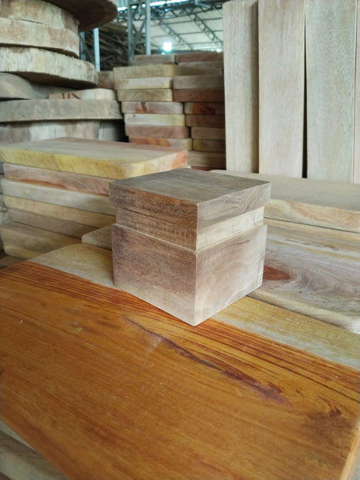 Final Clearance got to go “Plant a tree in Sumba”Hardwood exotic wood machined block.
