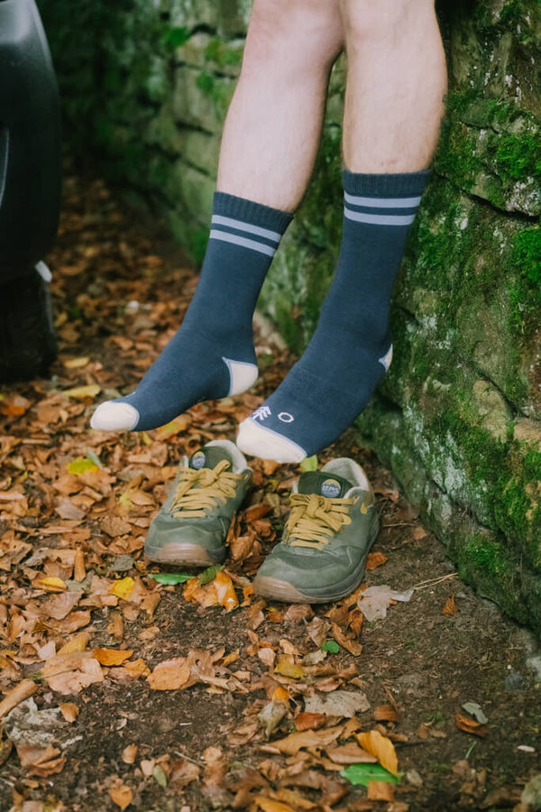 Strollers Hike & Comfort Coolmax Sock Blue