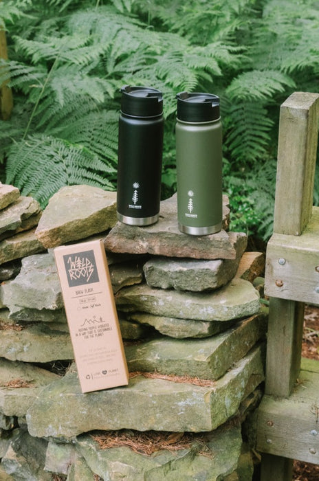 Wild Roots Brew Flask 511ml Vacuum Insulated