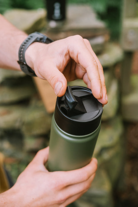 Wild Roots Brew Flask 511ml Vacuum Insulated