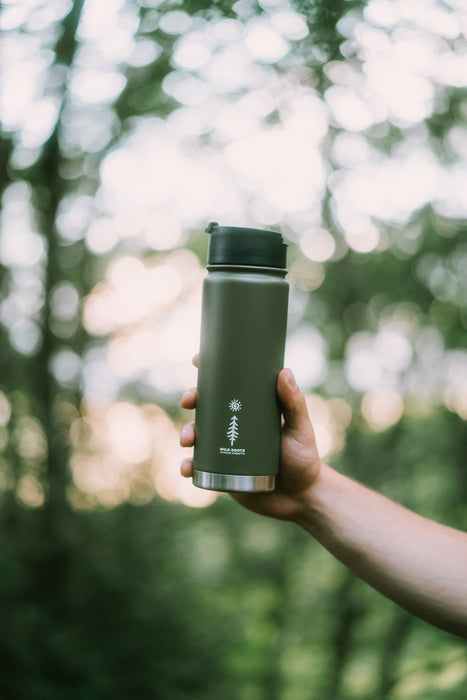 Wild Roots Brew Flask 511ml Vacuum Insulated