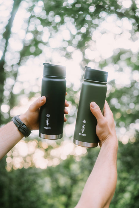 Wild Roots Brew Flask 511ml Vacuum Insulated