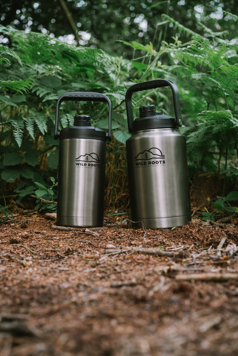 Wild Roots Big Jugs vacuum insulated flask with Handles