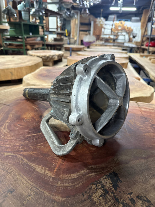Salvaged S.R Browne Marine Handlamp