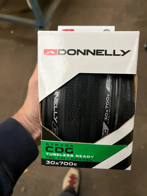 Donnelly X'Plor CDG 700x30 all-road gravel tyre, black, tubeless-ready folding bead