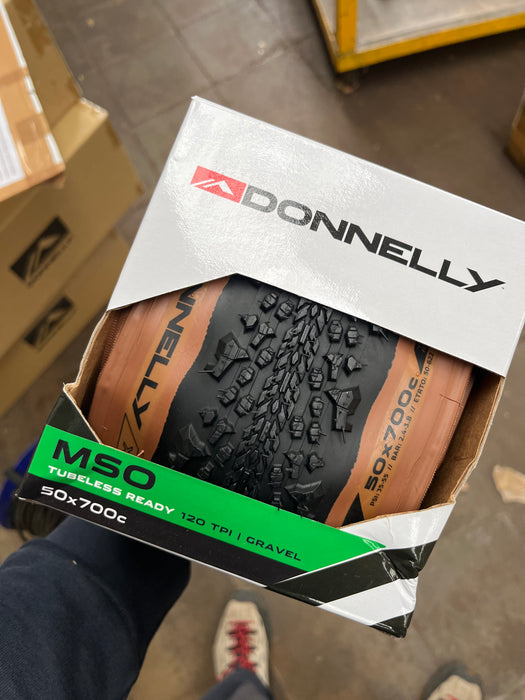 Donnelly X'Plor MSO 700 x 50 Adventure Gravel Tyre – 120TPI TL Tan Folding