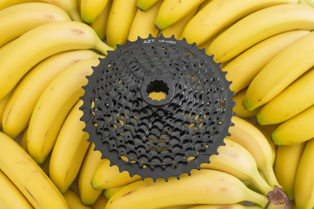 Microshift 10 Speed Cassette 11-40t EH103 - Black — bananaindustries