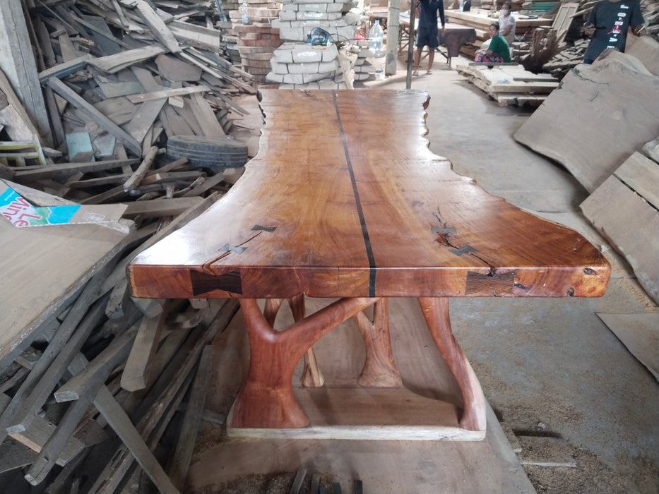 Trambesi Wood, Long Table 001