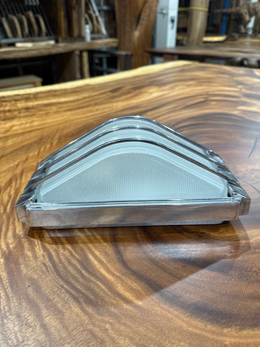 Salvaged Aluminium wall /ceiling lights