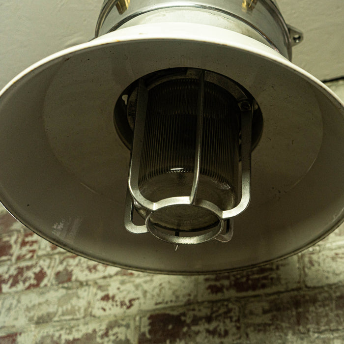 Salvaged Killark Explosion Proof Light with Shade (Large) Wall Mounted /Pendant