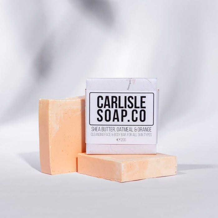 Carlisle Soap Co, butter, Oatmeal & Orange 125g
