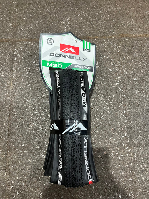 Donnelly X'Plor MSO 700 x 36 Adventure Gravel Tyre – TL Black Folding